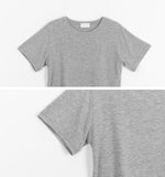 Warmin Basic Color Short Sleeve Tee
