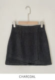 Rimel Wool Tulip Mini Skirt