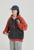 [BAONHAUS] Tomil Printing Color Matching Hood Zip-Up