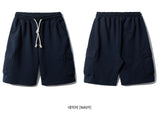 Round Cargo Hard Tag Half Pants