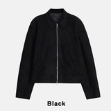 Kyle Suede Crop Jacket