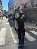 Byder Parachute Black Multi Cargo Denim