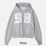 Meliu 98 Crop Hood Zip-Up