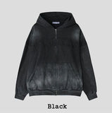 Marsil Vintage Washing Hood Zip-Up