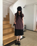 Nuen Pleated Midi Skirt