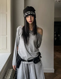 [U-BASIC] Autumn Daily Boat Neck Loose Long Sleeve