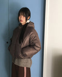 Kepi Wool Cable Fit Off-Shoulder V-Neck Knit