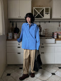 HITZ OXFORD OVERFIT SHIRT