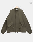 Rokel High-neck String Single-layer Short Field Jacket