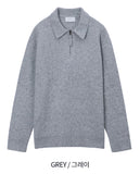 Renyu Hachi Zipper Collar Knit