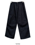 PATCH NON-FADE WIDE DENIM