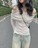 Nagi Strap Off Shoulder T-shirt