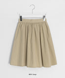 Cueheu Banding Flare Midi Skirt