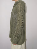 NET DAMAGE HOOD ZIP-UP