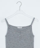 Rue Ribbed Snap Sleeveless