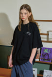 BUNNY CAT Embroidery Short Sleeve Tee