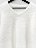 Isen Angora V-neck Knit