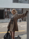 Leff printed oversized fit long sleeves