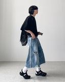 Pike Track Bermuda Denim