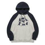 CAT CAT CAT Raglan Hood