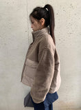 Canyl High-Neck Wool Padded Jumper
