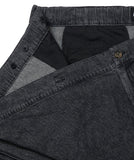 Asymmetrical Long Skirt Denim Pants