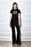 AubeA ABA Star Ribbon Half T-shirt