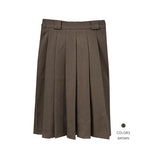 Windy pleats skirt