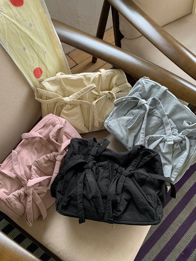 【BAON】Pon Ribbon Shoulder Bag BAON (バオン) - プオンリボンショルダーバッグ / Pon Ribbon