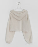 Shampoo Bolero Linen Hood Cardigan