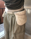 Karok Two-Pintuck Cargo Wide Pants