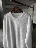 Angora Mohair Knit Long Sleeve