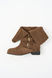 Flexi triple strap buckle boots