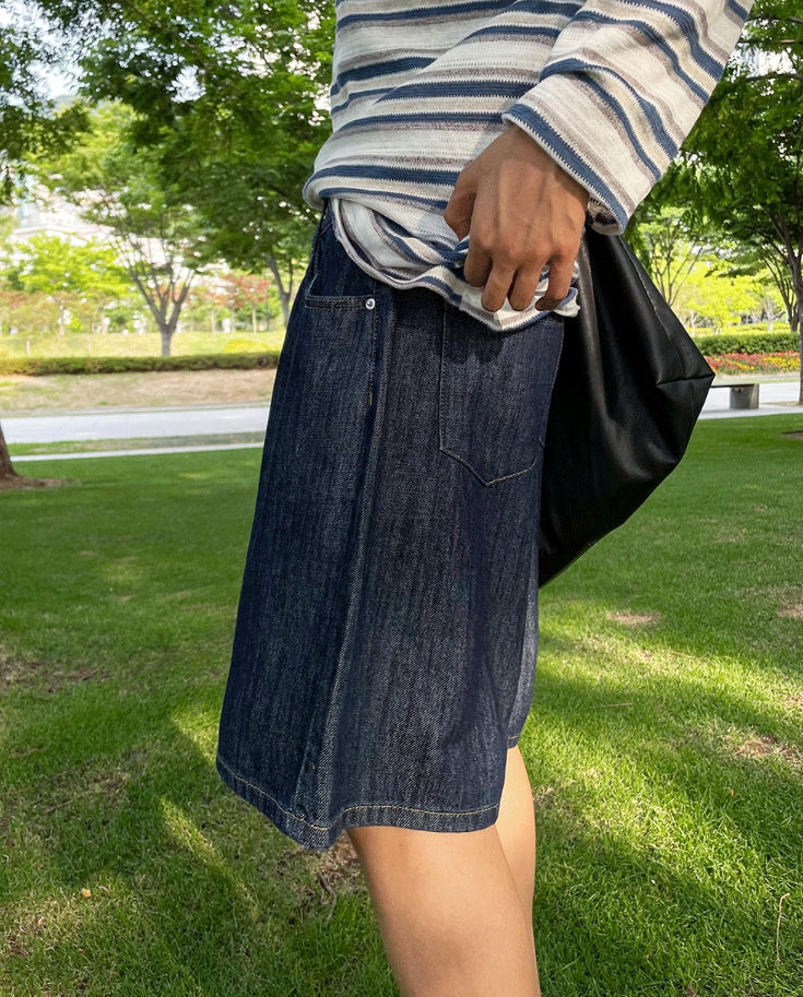【COSYHARU】Coral denim shorts Women's Coral Shorts | Nordstrom