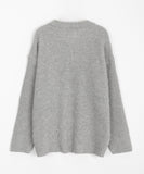 Konho basic lambswool knit -Wool 50