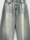 Mini Washing Wide Denim