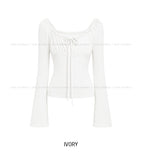 Rico Shirred Balloon Long Sleeve