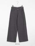 Miruna Back Bijo Cotton Wide Pants