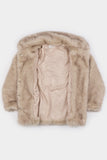 Half fox fur jacket