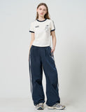 93 Track Crop Ringer T-Shirt