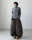 Drion Peach Cargo Pants