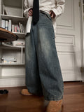 Dilly Washing Balloon Denim Pants