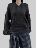 Wool 20%) Lego Hooded Knit