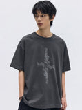 CROSS GUN GRAPHIC HALF T