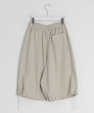 [unisex] Hiyo Nylon Patch Bermuda Pants