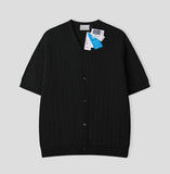 Museum Semi Over Short Sleeve Cardigan