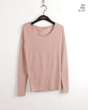 Hit Unbalanced Off-Shoulder Snap Long Sleeve T-Shirt