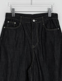 Silin Cut Balloon Wide Denim Pants