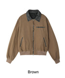 Ruffle bio work jacket