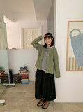 Curler Boucle Round Cardigan